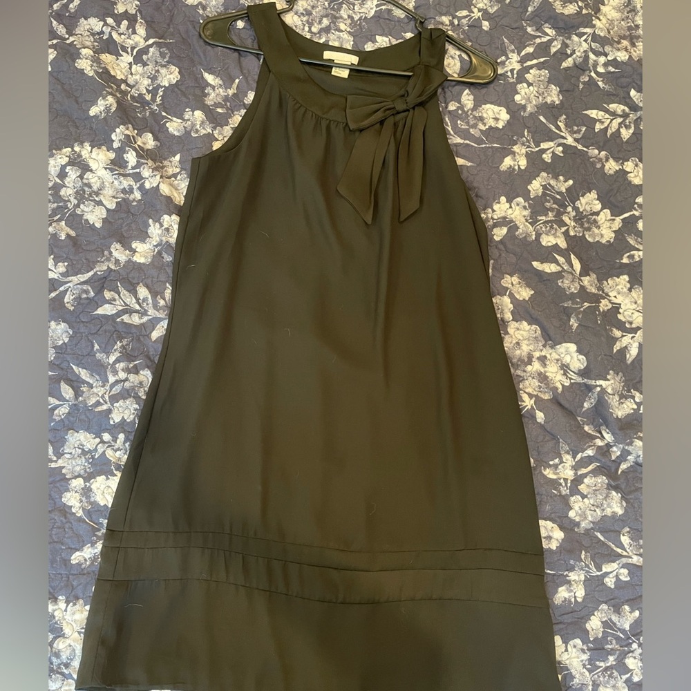 H&M Black Sheath Halter Mini Dress